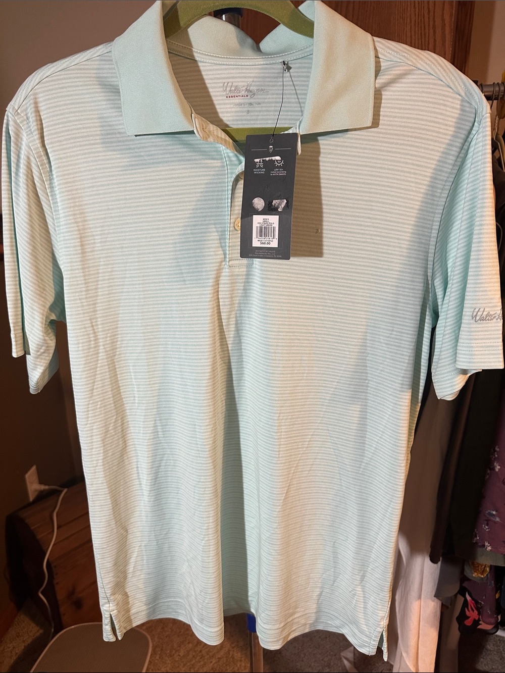 Walter Hagen Mint Green Men's Polo Shirt